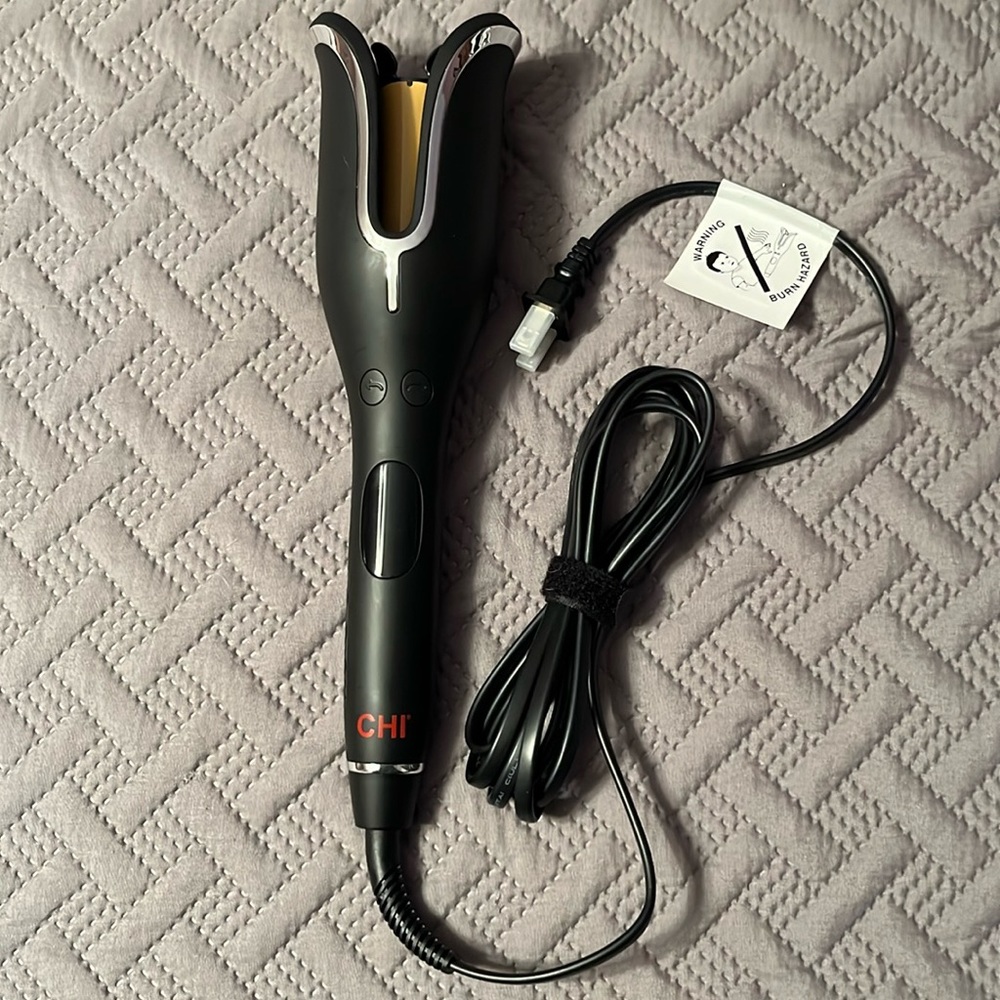 CHI Spin & Curl Ceramic Rotating Curler - 1”